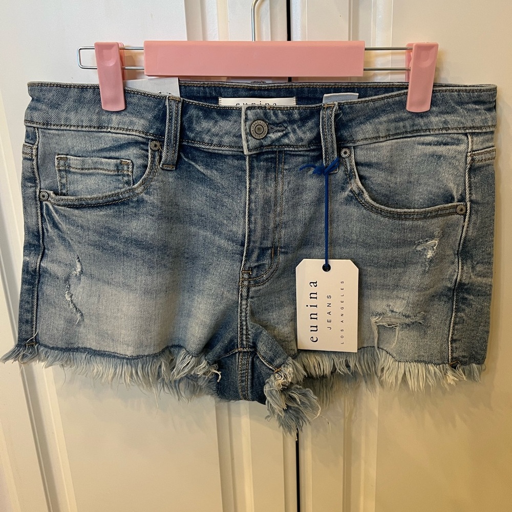 NWT Eunina Denim Shorts Size Medium